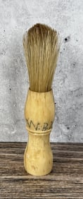 Antique Scrimshaw Bone Whalers Shaving Brush