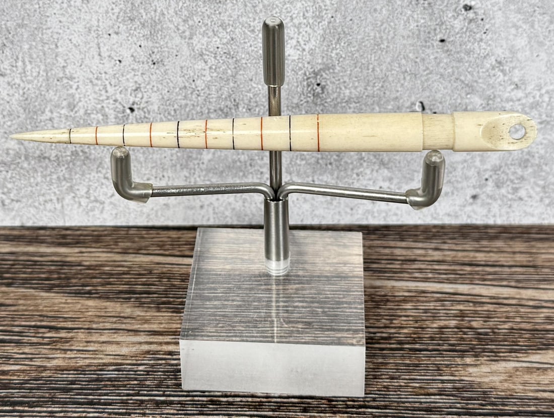 Alaskan Inuit Eskimo Awl: 4 1/2" long.