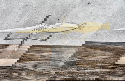 Alaskan Inuit Eskimo Halibut Letter Opener