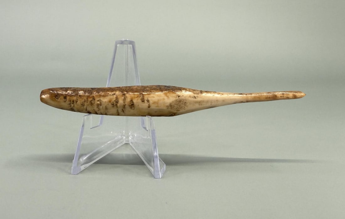 Ancient Thule Inuit Alaskan Eskimo Harpoon Point (1 of 3)