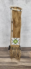 Plains Native American Indian Beaded Pipe Bag