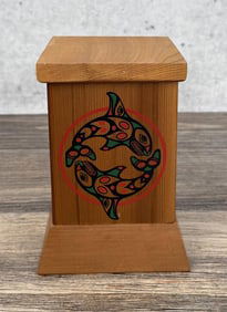 Haida Northwest Coast Indian Bentwood Box