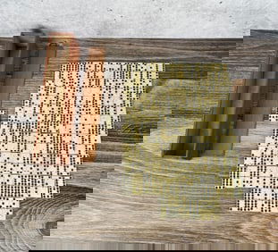Civil War Bone and Ebony Dominoes