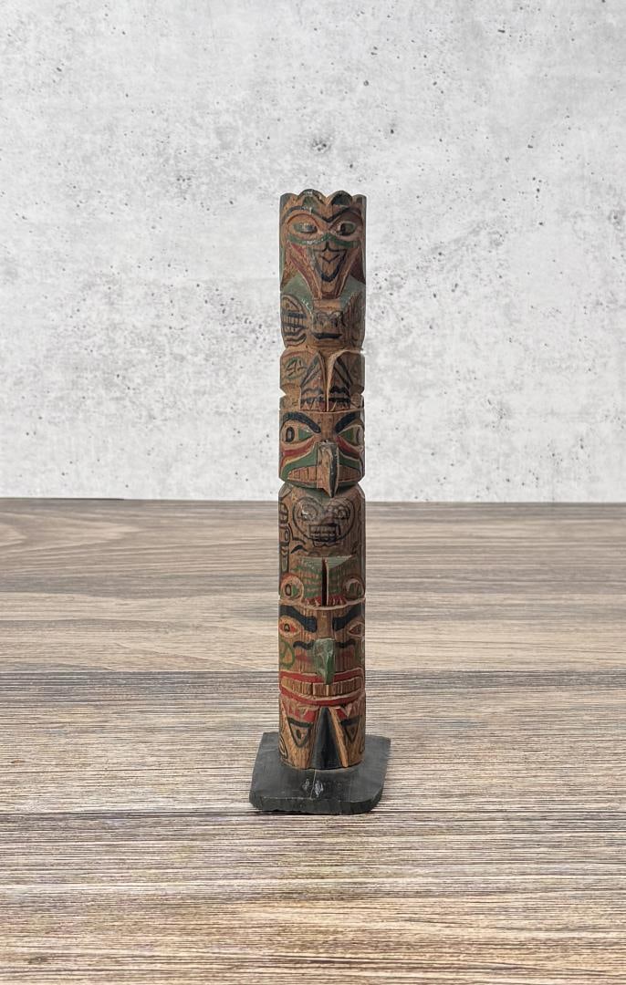 Haida Northwest Coast Indian Totem Pole (1 of 4)