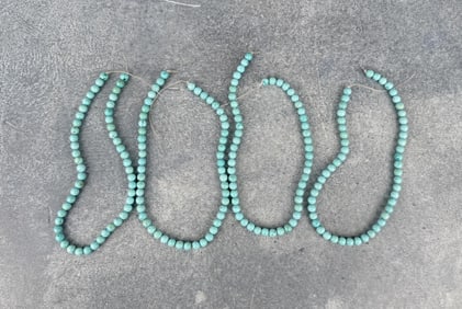 Turquoise Ball Beads