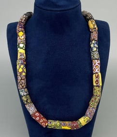 Native American Indian Trade Beads Millefiori