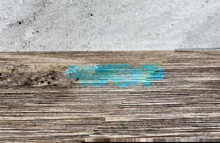 Danette Laate Carved Zuni Turquoise Fox Fetish