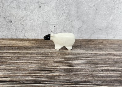 Tim Lementino Zuni Alabaster Sheep Fetish