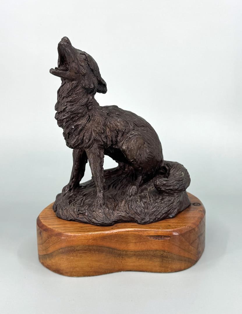 Lowell Davis Coyote Prairie Dog Bronze (1 of 7)