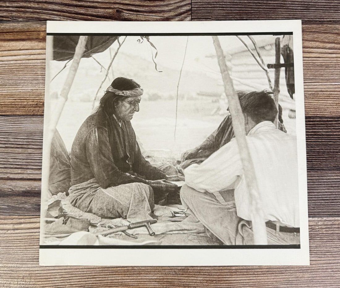 L.A. Huffman Chief Two Moons Photogravure (1 of 3)