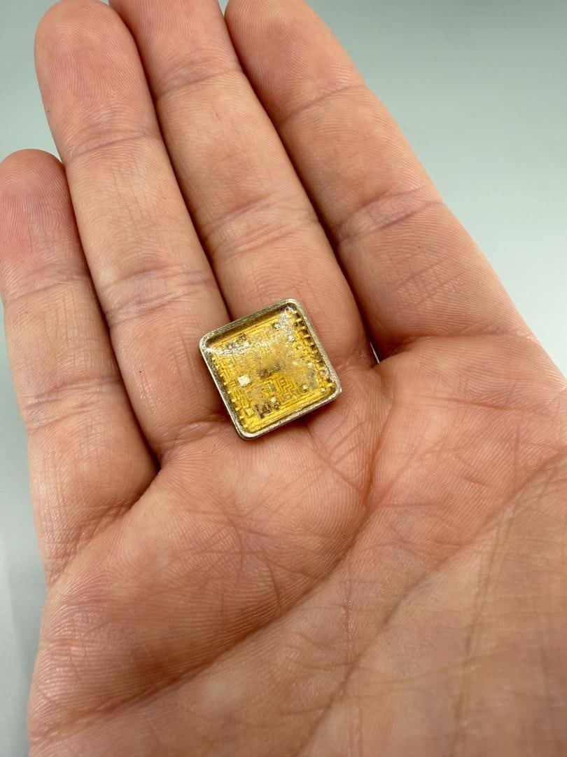 Early Computing Engineer Microchip Lapel Pin (1 of 4)
