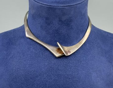Sigi Pineda Taxco Sterling Silver Choker Necklace