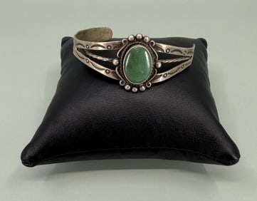 Bell Trading Post Sterling Turquoise Bracelet