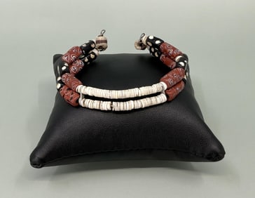 Native American Indian Trade Bead Bracelet