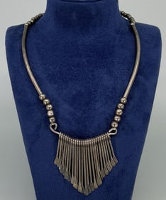 Spoon Bib Necklace