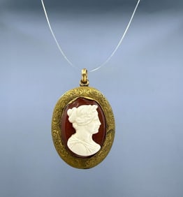 Victorian Cameo Brooch