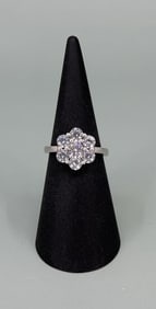Elanza Sterling Silver CZ Ring