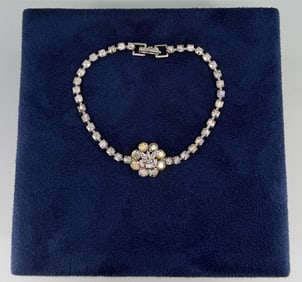 Fraternal Order of Eagles Rhinestone Bracelet