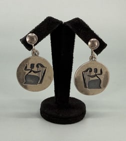 Victoria Taxco Mexico Sterling Silver Earrings