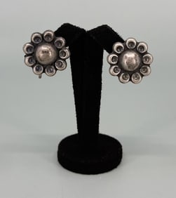 Navajo Sterling Silver Earrings