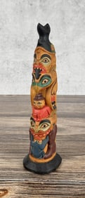 Northwest Coast Indian Style Totem Pole