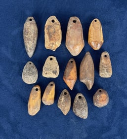 Ancient Thule Inuit Alaskan Eskimo Bolas