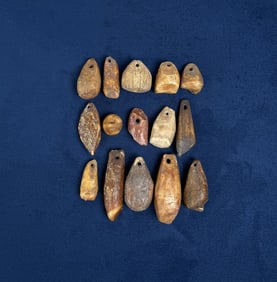 Ancient Thule Inuit Alaskan Eskimo Bolas