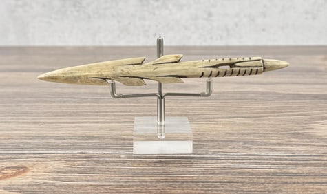 Ancient Thule Inuit Alaskan Eskimo Harpoon Point