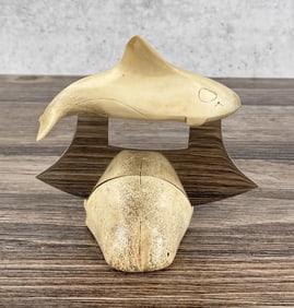 Alaskan Inuit Eskimo Killer Whale Ulu