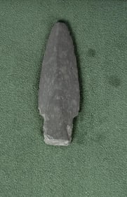 Ancient Thule Inuit Alaskan Eskimo Slate Arrowhead