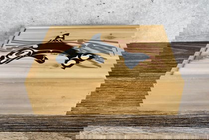 Richard Krentz Haida Northwest Coast Box