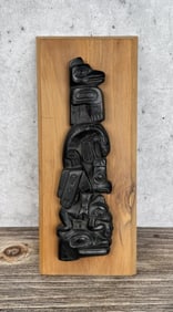 Boma Canada Resin Totem Pole Plaque