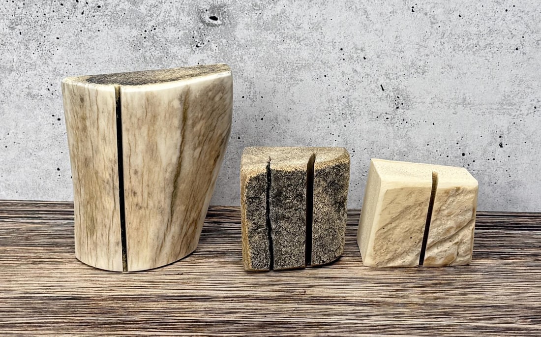 Alaskan Inuit Eskimo Ulu Stands (1 of 5)