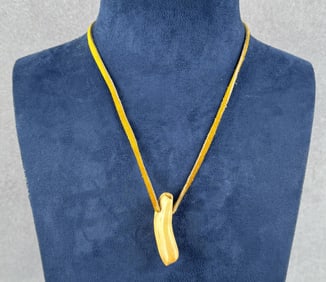 Ancient Thule Inuit Alaskan Eskimo Necklace