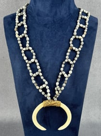 South Pacific Boar Tooth Necklace