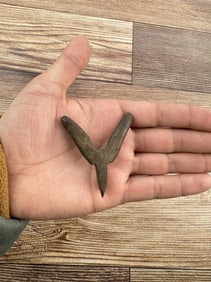 Ancient Thule Inuit Alaskan Eskimo Harpoon Rest