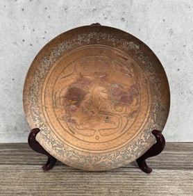 Harold Alfred Haida Hammered Copper Tray