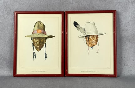 Winold Reiss Glacier National Park Montana Prints