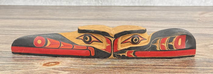 Haida Northwest Coast Indian Carved Eagle Mask