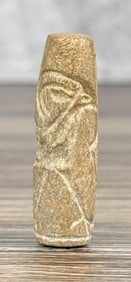 Carved Native American Indian Bead
