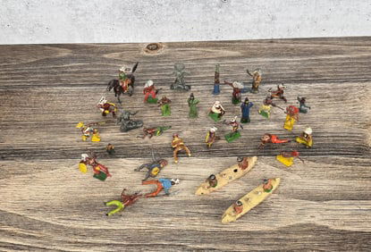 Antique Britains Native American Indians