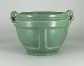 Roseville Pottery Matte Green Jardiniere