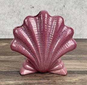 Frankoma 54 Purple Shell Vase