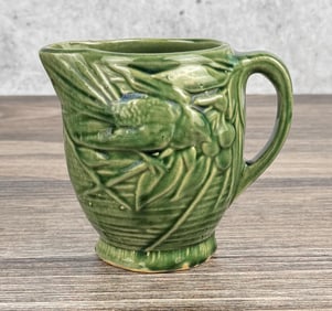 McCoy Brush Pottery Bird Pitcher