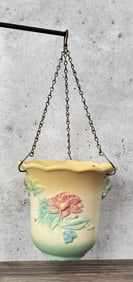 Hull Pottery W31 Woodland Hanging Planter