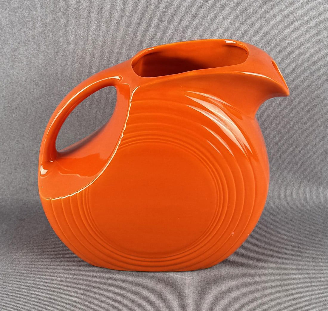 Fiesta Radioactive Red Disc Water Pitcher (1 of 6)