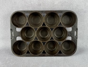 Wagner Ware S Cast Iron Muffin Pan