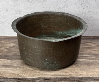 Hammered Copper Pot