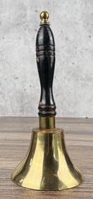 Antique Montana Bronze School Hand Bell