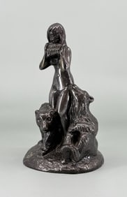 Yellowstone Park Montana Nude w/ Bears Figure